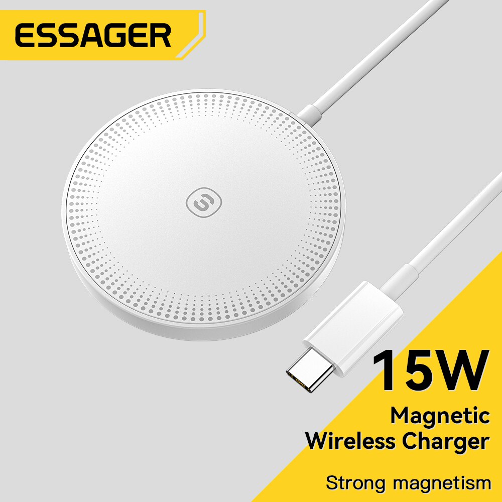 Magnetic Charging Cable - Essager 15W Magnetic Qi Wireless Chargers