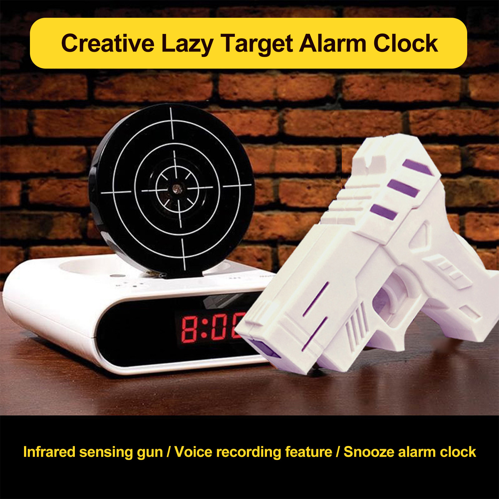 Electronics Desk Clock Creativ - Electronics Gadgets For Gift reseña y precio