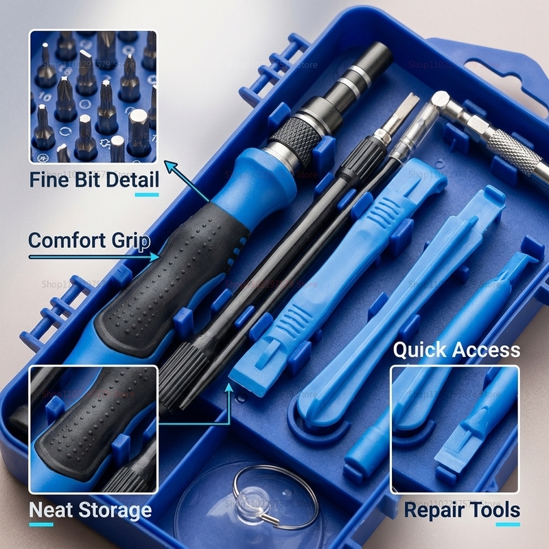 115 in 1 Multifunctional Screw - Electronics Home Gadgets reseña y precio