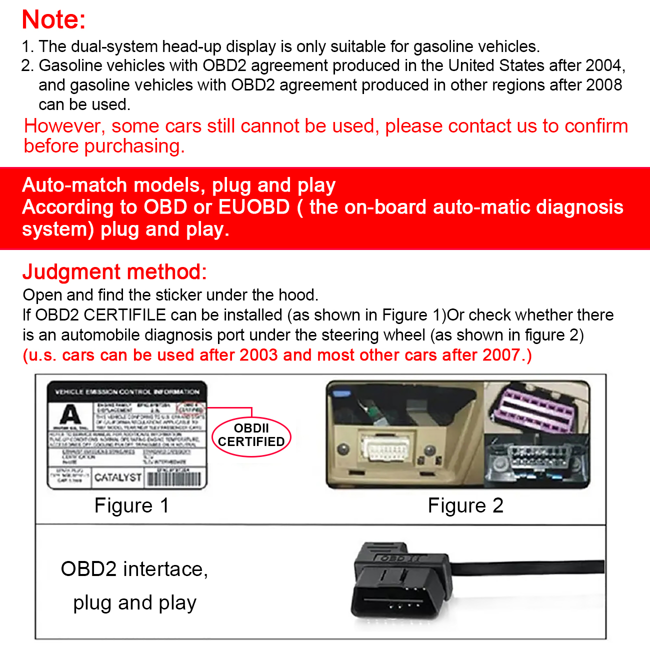 OBD2+GPS Multi-function HUD Ga - Electronics Gadgets And Accessories reseña y precio