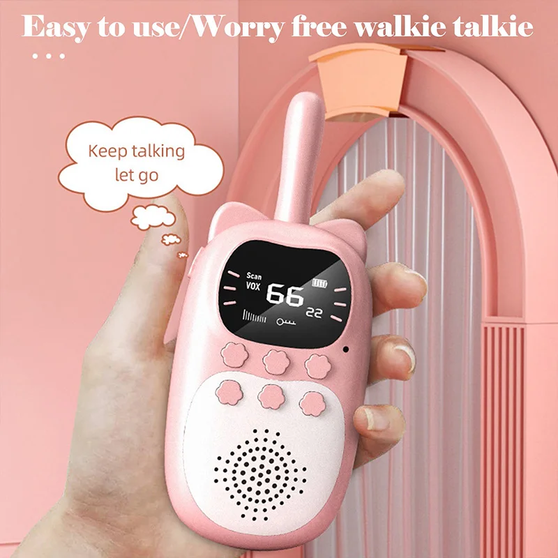 Kids Walkie Talkie 2PCS Electr - Electronics Gadgets For Gift reseña y precio