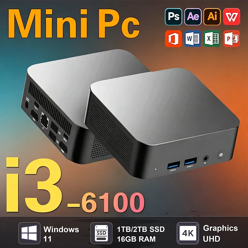2026 Mini PC Intel Core i3-610 - Mini Pc Windows reseña y precio