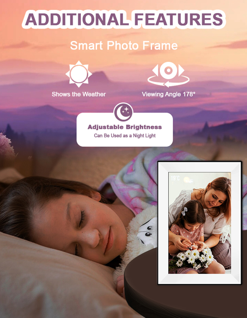 Uhale Digital Picture Frame 10 - Digital Photo Frame Wifi reseña y precio