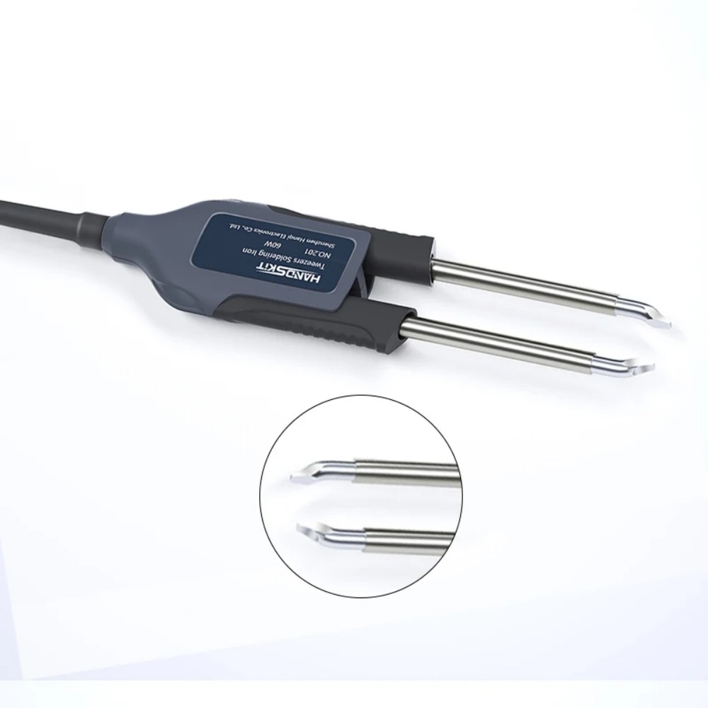 T12 Soldering Tweezer Handle – - Electronics Stuff reseña y precio