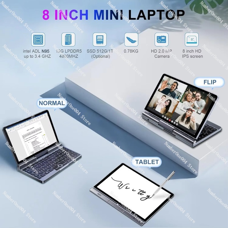 For CHWEIDA 8 Inch 2-in-1 Pock - Mini Pc Windows reseña y precio