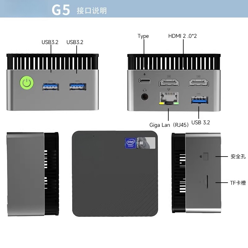 G5 Alder Lake N97 MINI PC Wind - Mini Pc Windows reseña y precio
