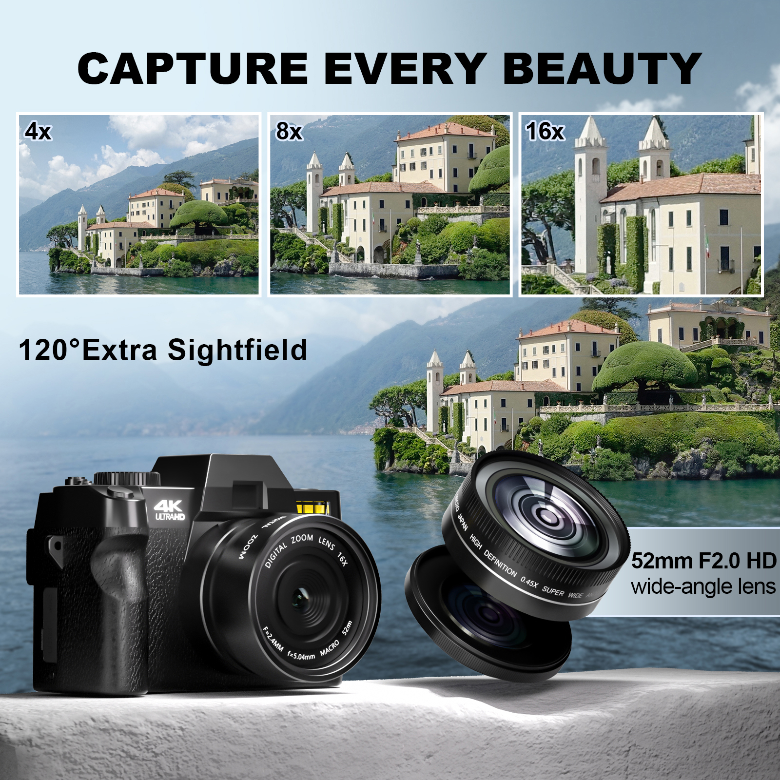 NBD 48MP Digital Cameras for P - Electronics Home Gadgets reseña y precio