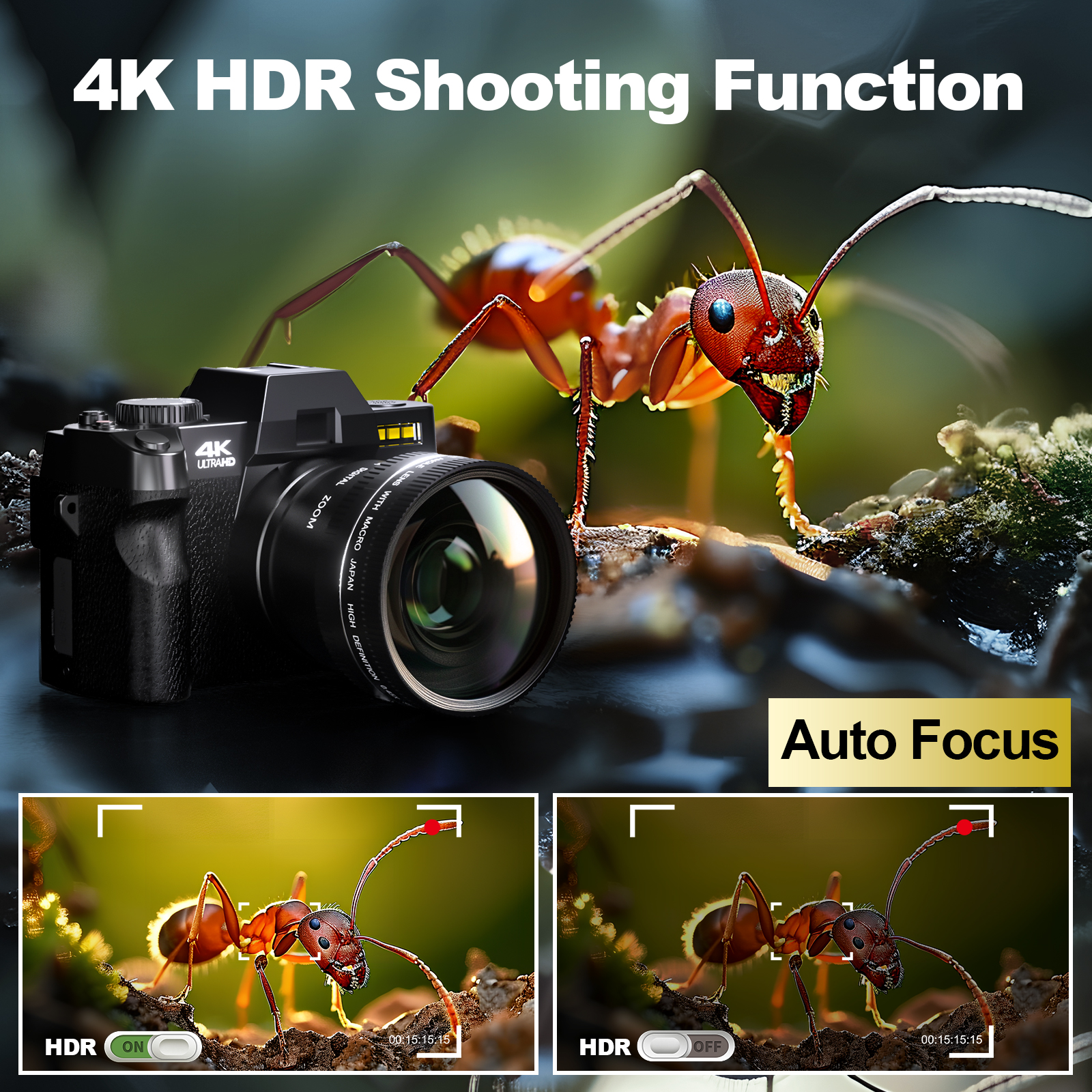 NBD 48MP Digital Cameras for P - Electronics Home Gadgets reseña y precio