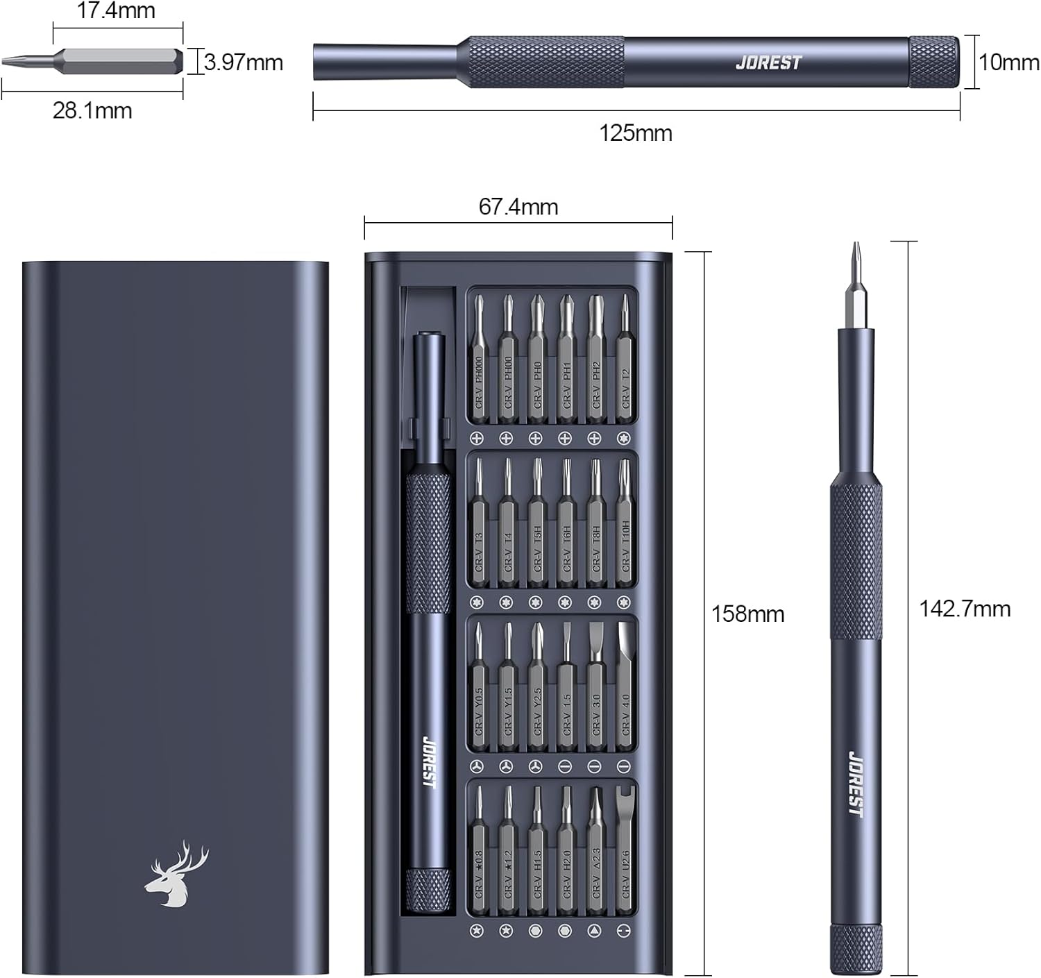 25-IN-1 Precision Screwdriver  - Electronics Gadgets For Gift reseña y precio