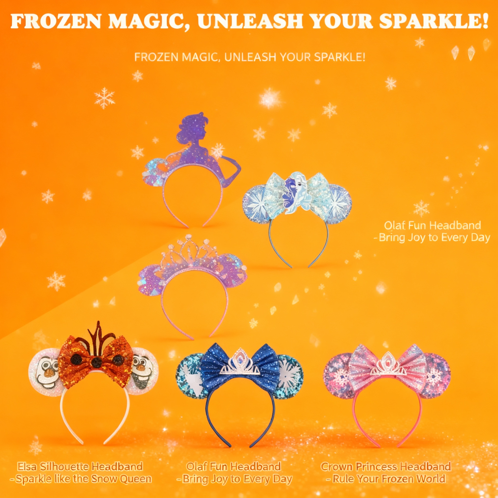 Frozen Elsa Olaf Snowman Headb - Elsa Gadget reseña y precio