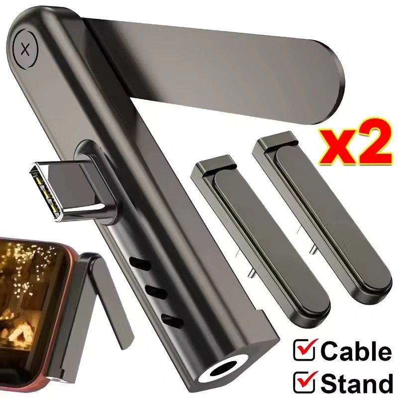 2/1PCS Portable USB C To 3.5mm - Mini Electronics Gadgets reseña y precio