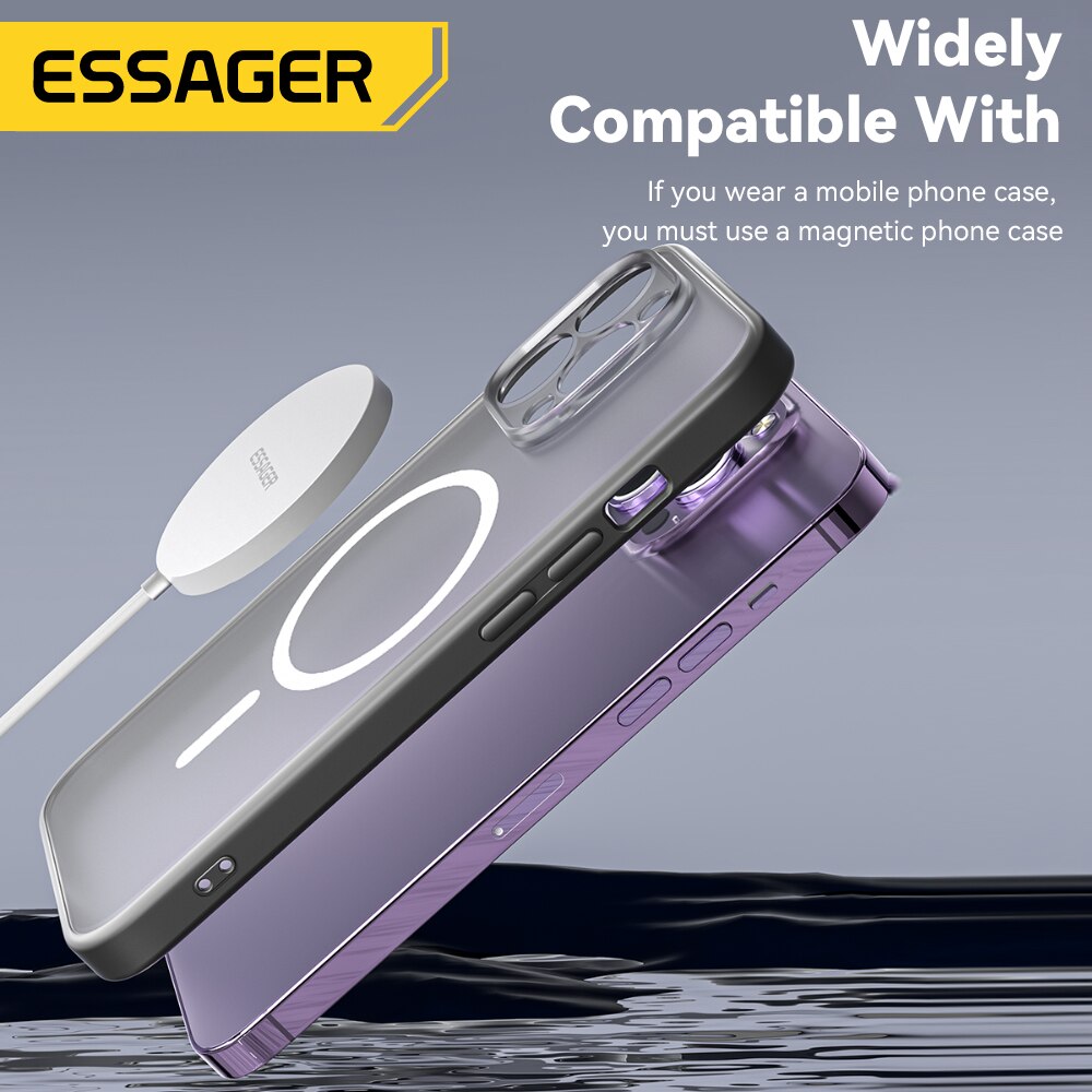 Essager 15W Magnetic Qi Wirele - Magnetic Charging Cable reseña y precio