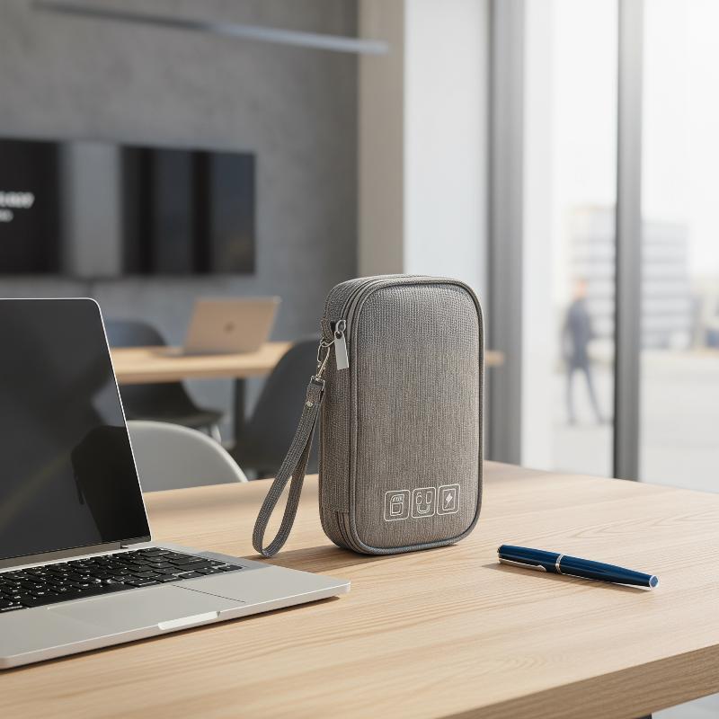 Double Layer Cable Storage Bag - Electronics Gadgets And Accessories reseña y precio