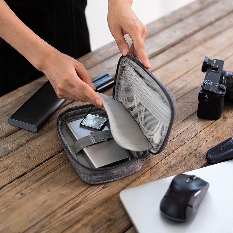 Double Layer Cable Storage Bag - Electronics Gadgets And Accessories reseña y precio