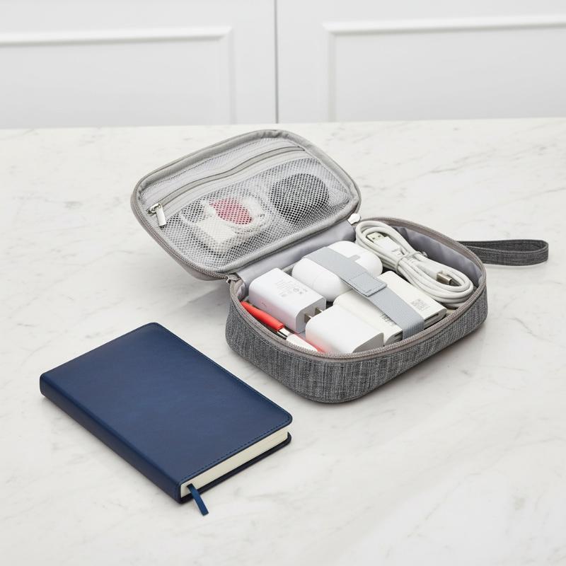Double Layer Cable Storage Bag - Electronics Gadgets And Accessories reseña y precio