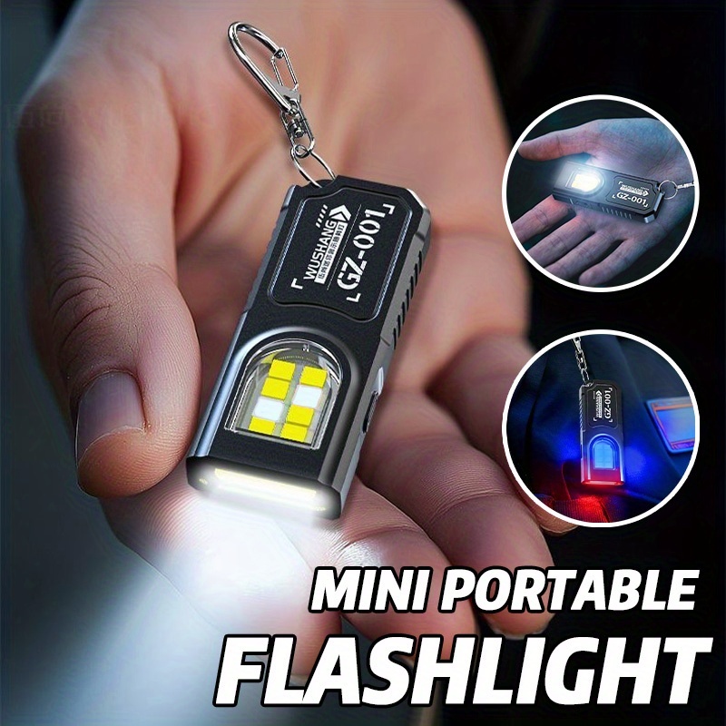 Powerful Mini COB LED Keychain - Mini Electronics Gadgets reseña y precio