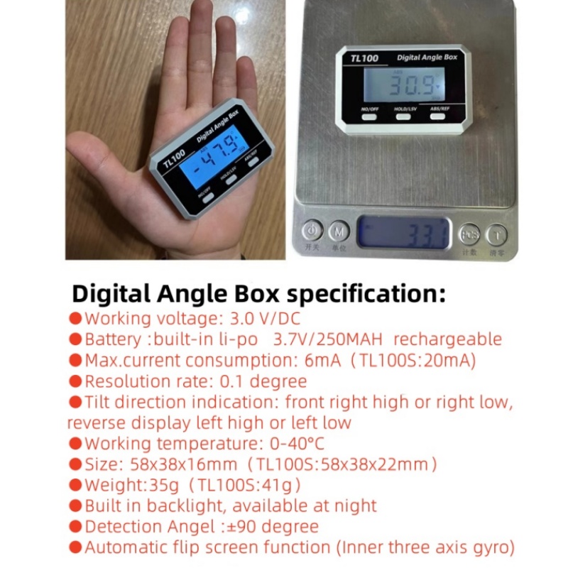 Horizontal Angle Meter Protrac - Electronics Stuff reseña y precio