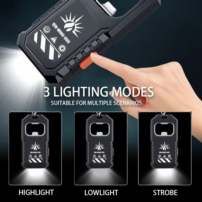 2Pcs Portable LED COB Keychain - Mini Electronics Gadgets reseña y precio
