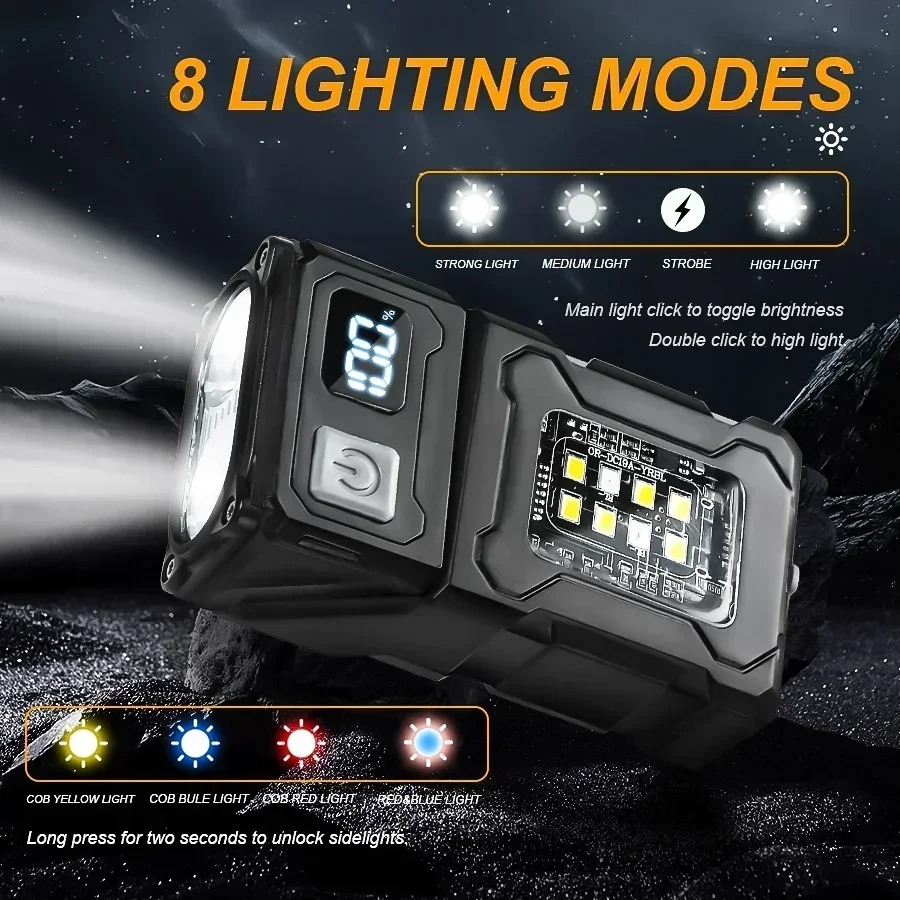 Mini USB Recharge LED Flashlig - Mini Electronics Gadgets reseña y precio