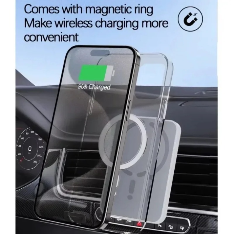 30W Magnetic Car Wireless Char - Magnetic Charging Cable reseña y precio