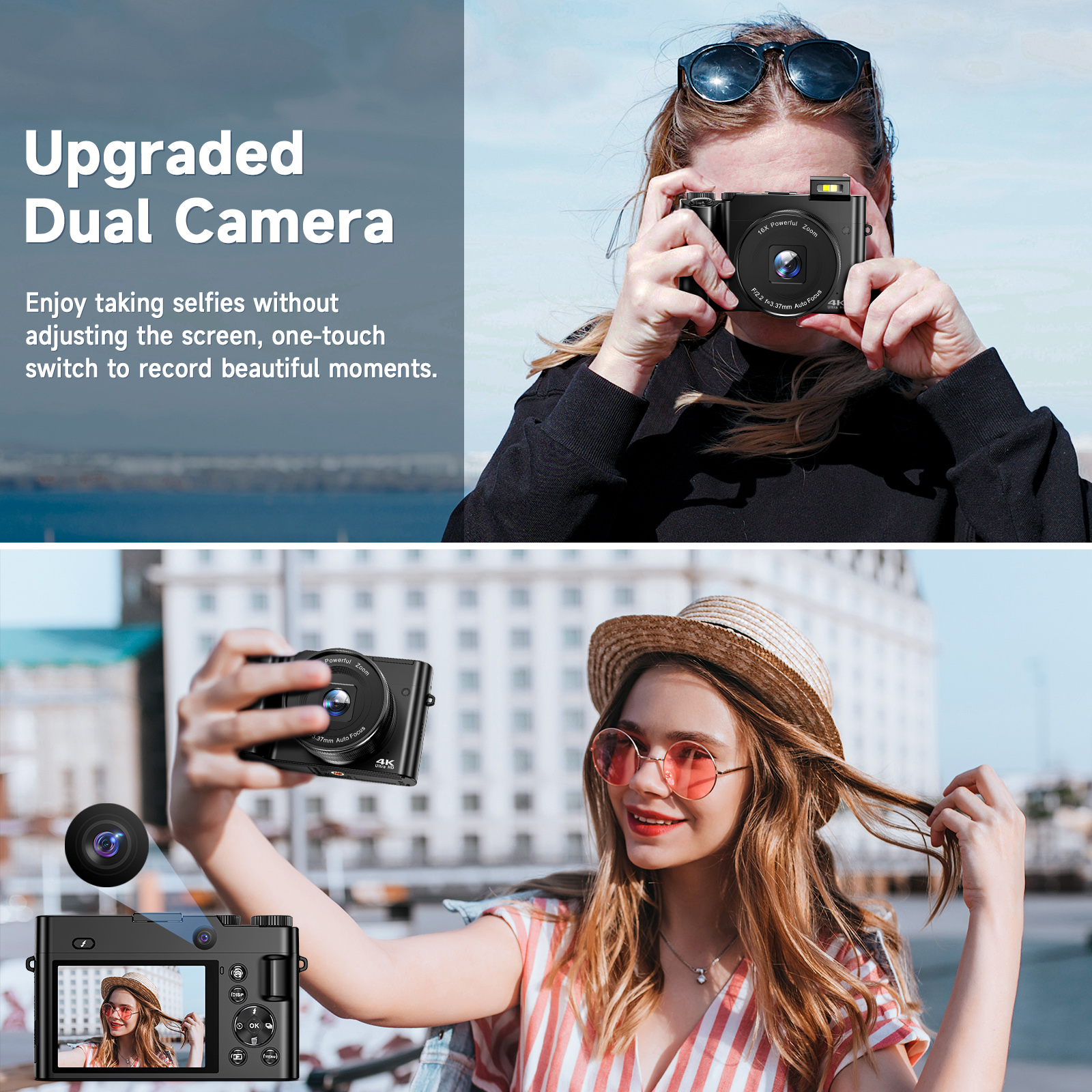 4K Digital Camera for Photogra - Electronics Home Gadgets reseña y precio