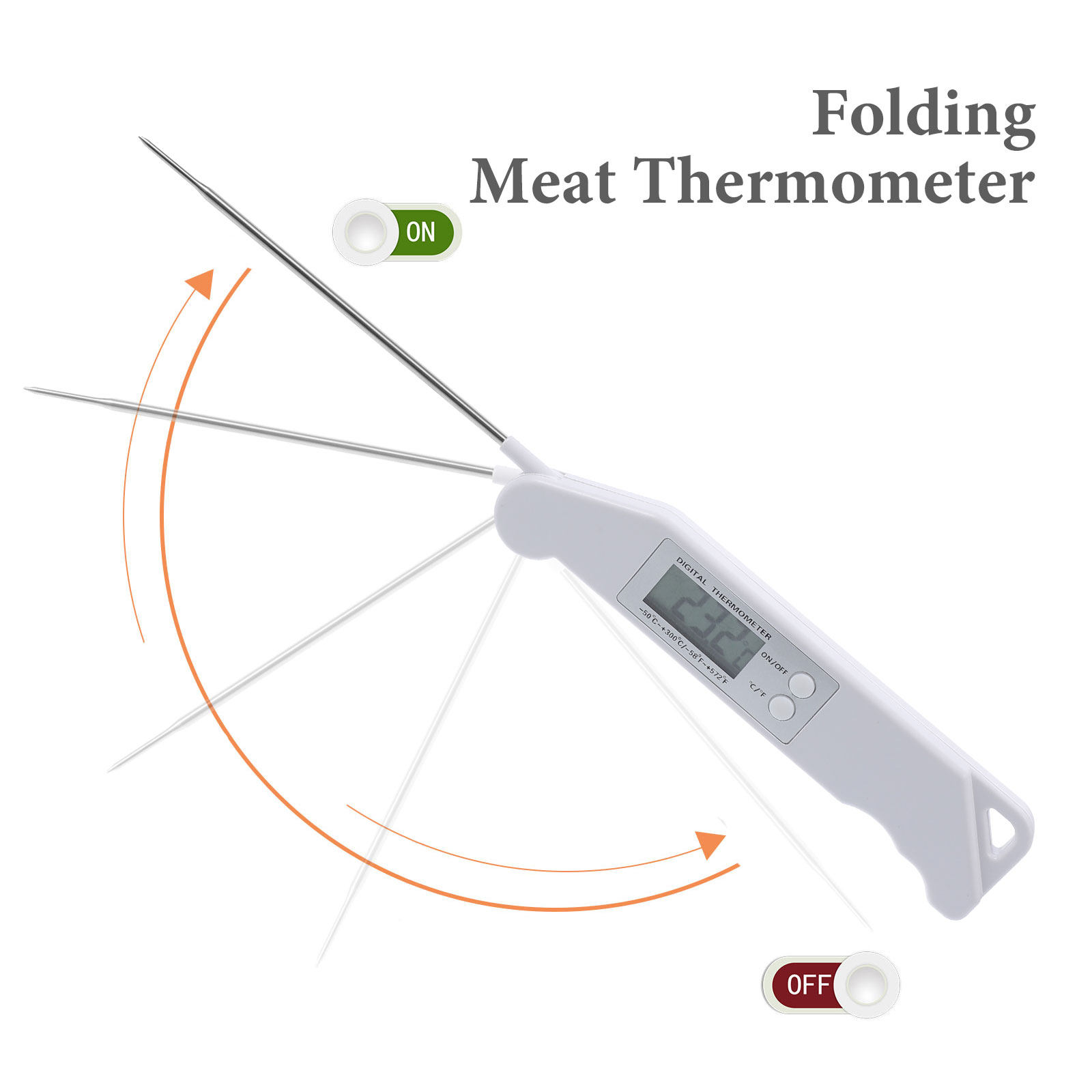 Folding Electronic Thermometer - Electronics Stuff reseña y precio