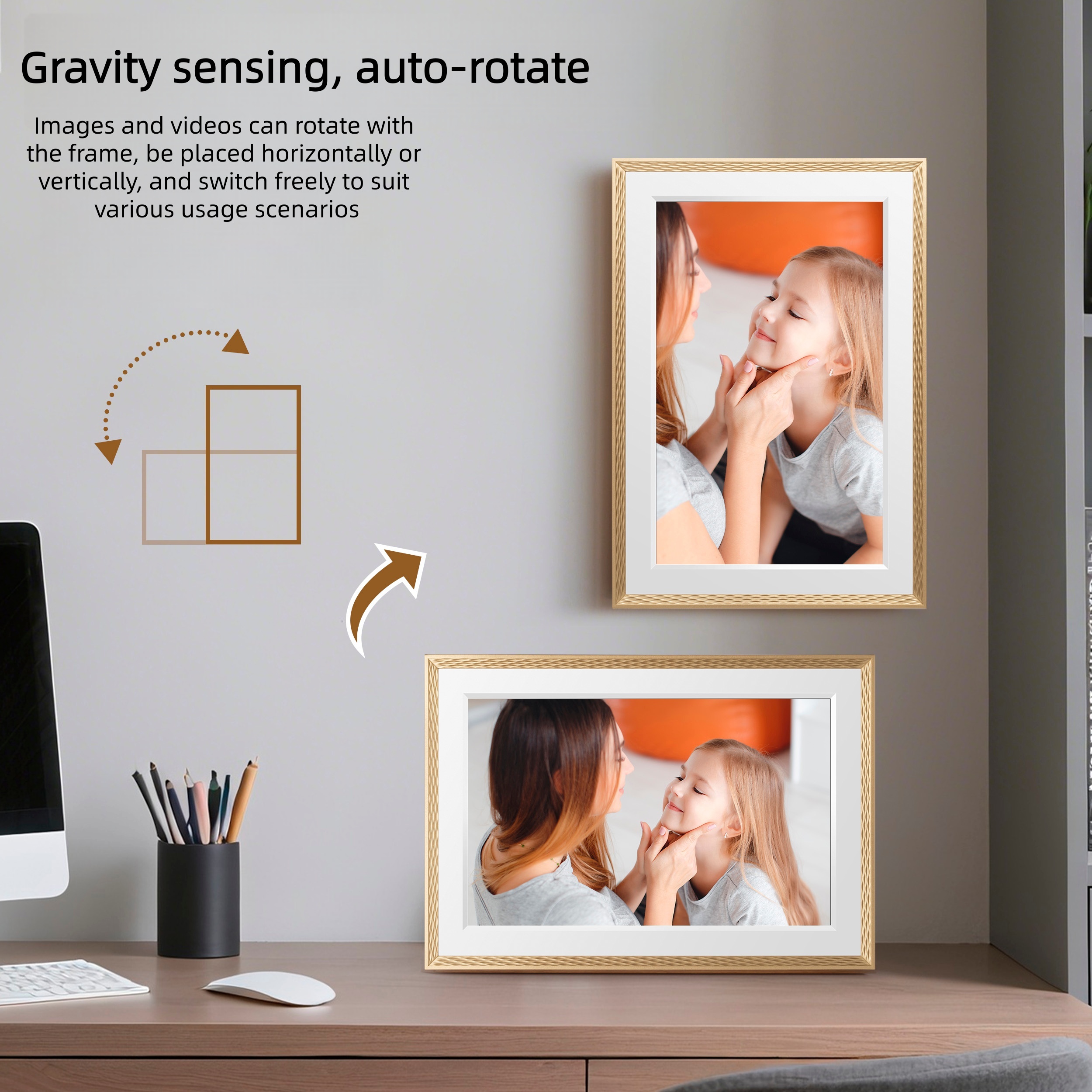 Frameo 10.1 Inch Digital Pictu - Digital Photo Frame Wifi reseña y precio