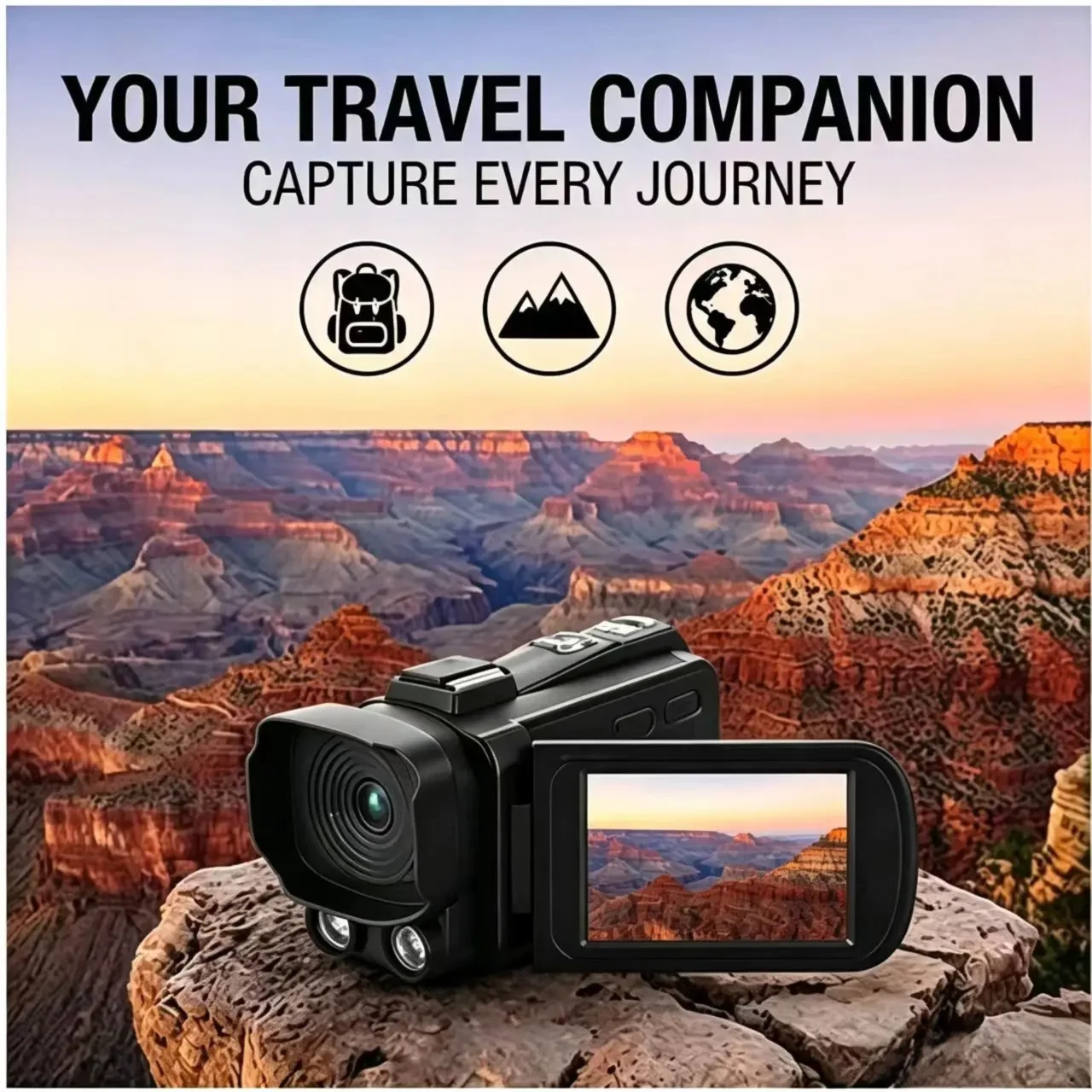 1080P Full HD Digital Camera V - Electronics Home Gadgets reseña y precio