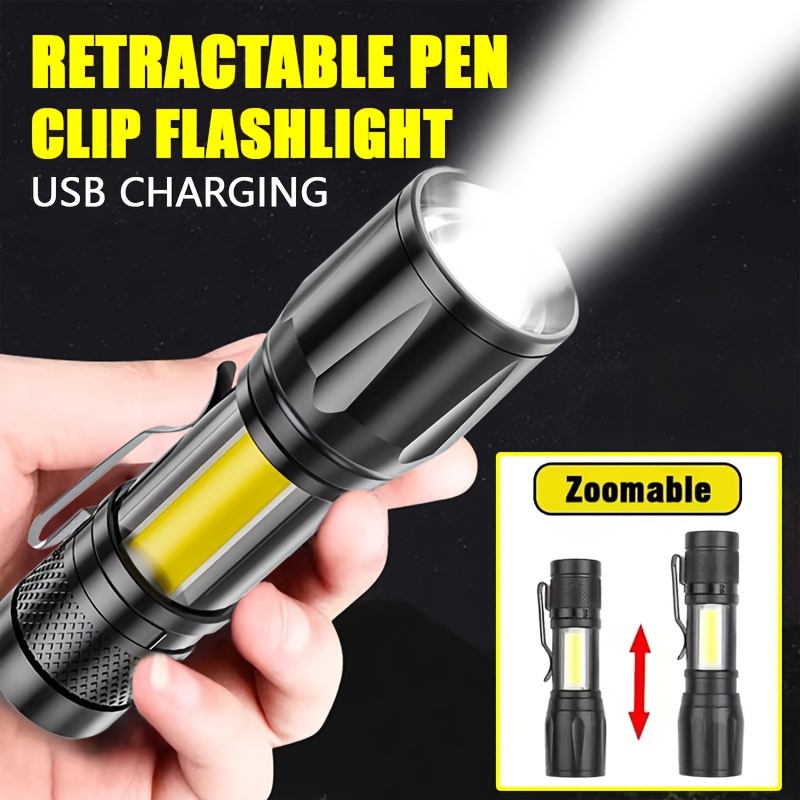 Mini LED Flashlight COB Floodl - Mini Electronics Gadgets reseña y precio
