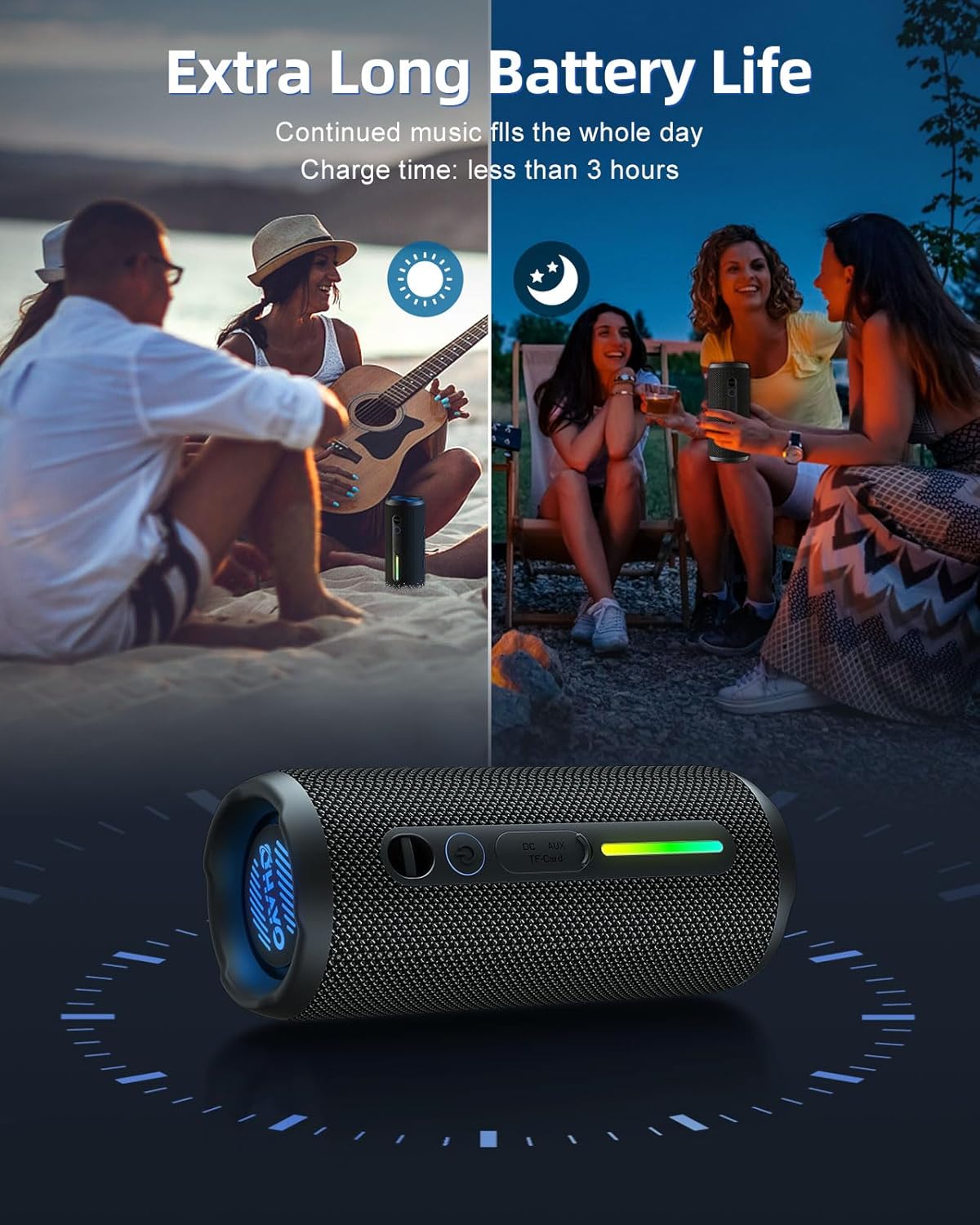 Ohayo S7 Portable Waterpro Blu - Electronics Gadgets For Gift reseña y precio