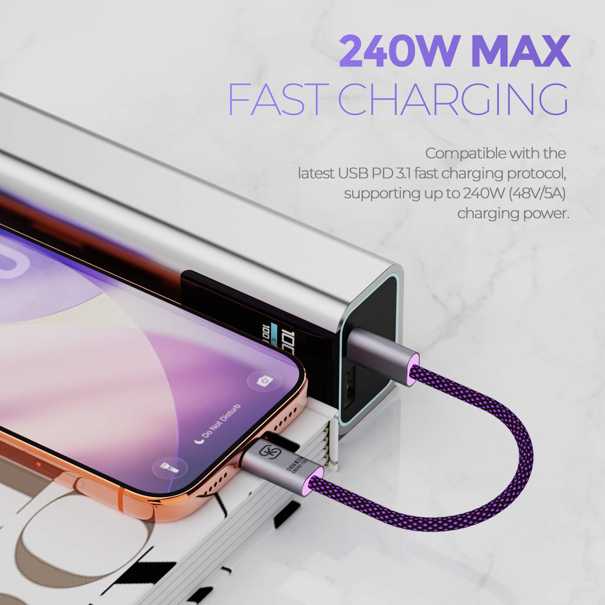 Magnetic KeyChain Type C Charg - Magnetic Charging Cable reseña y precio