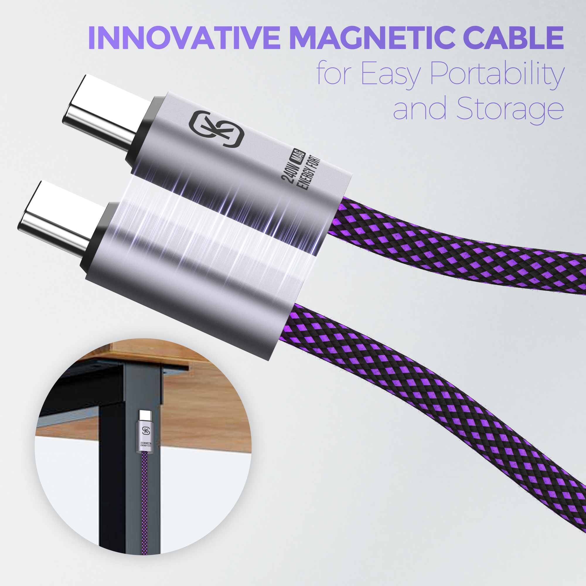 Magnetic KeyChain Type C Charg - Magnetic Charging Cable reseña y precio