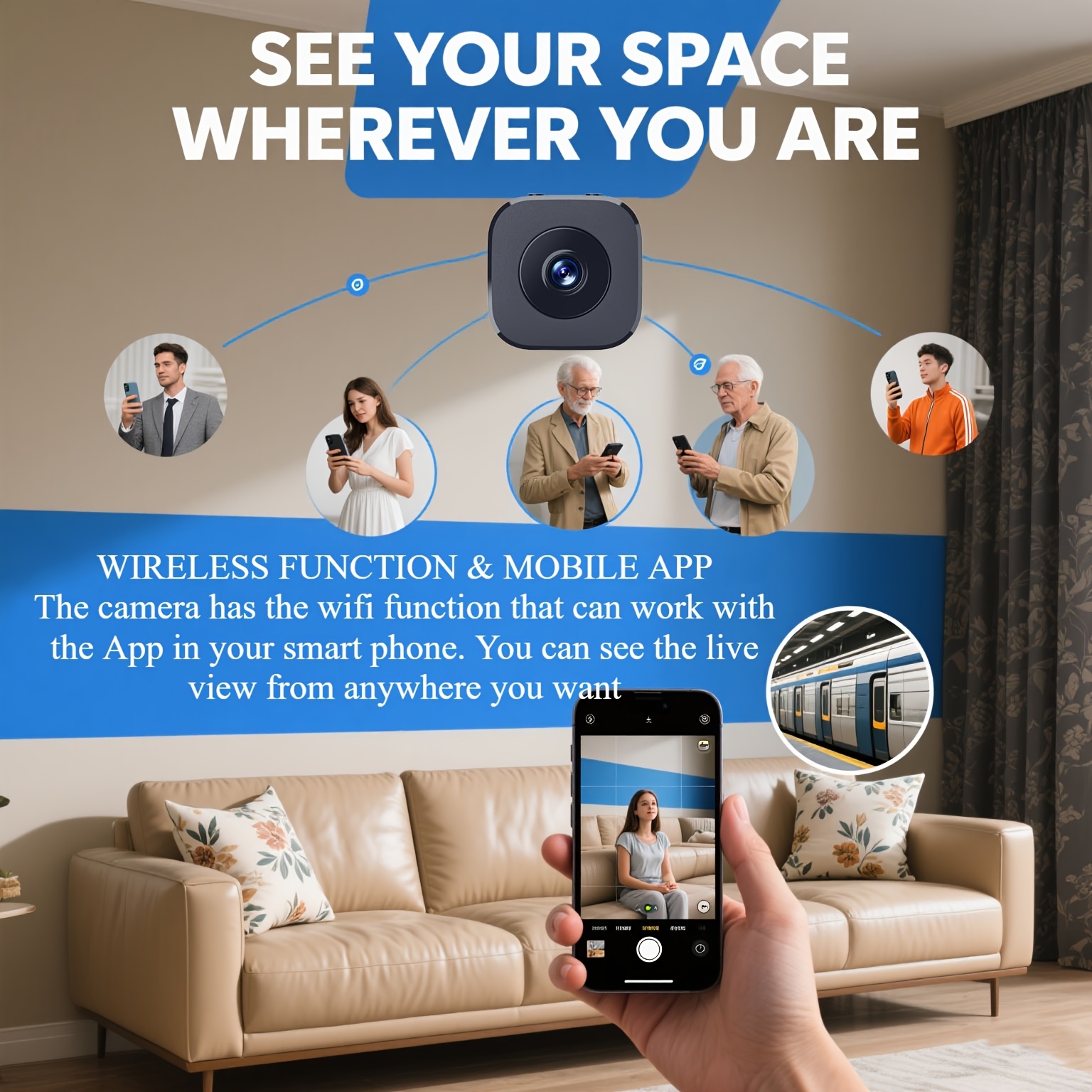 1080P HD Mini WiFi Camera Indo - Mini Electronics Gadgets reseña y precio