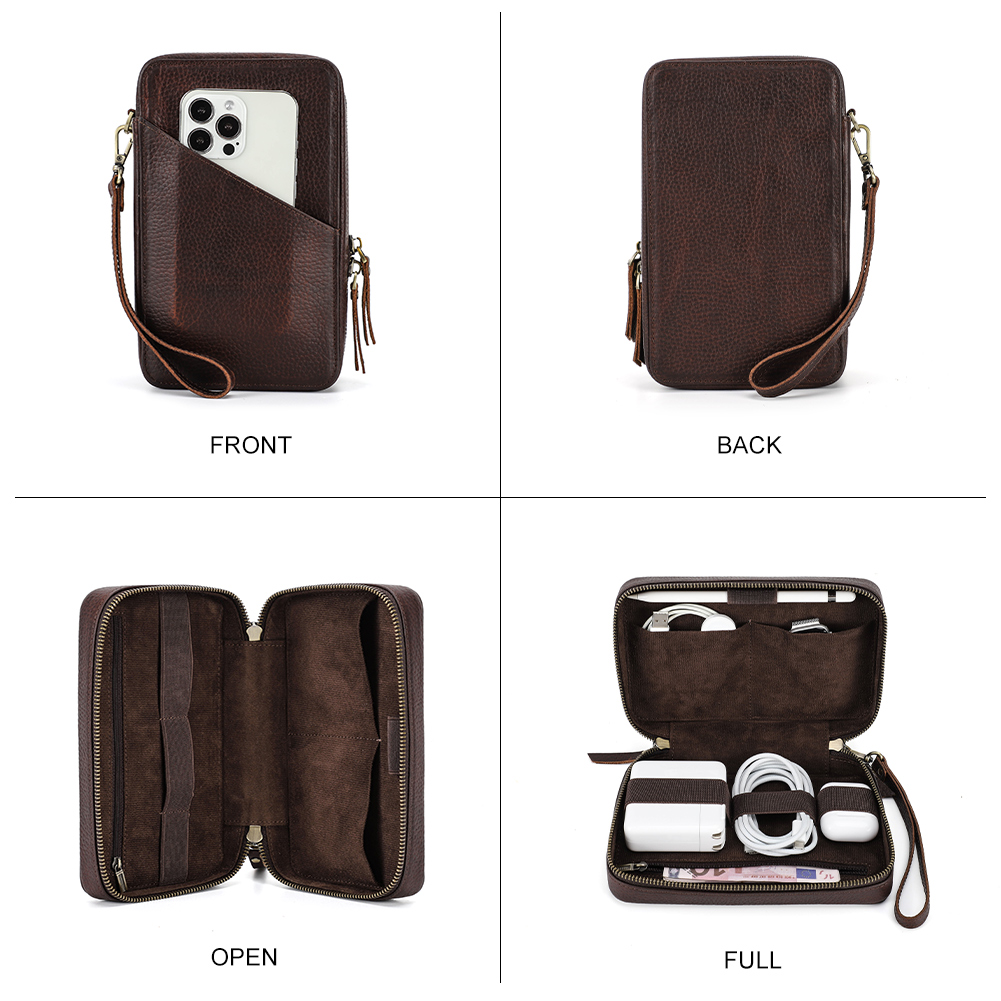 Genuine Leather Portable USB D - Electronics Gadgets And Accessories reseña y precio
