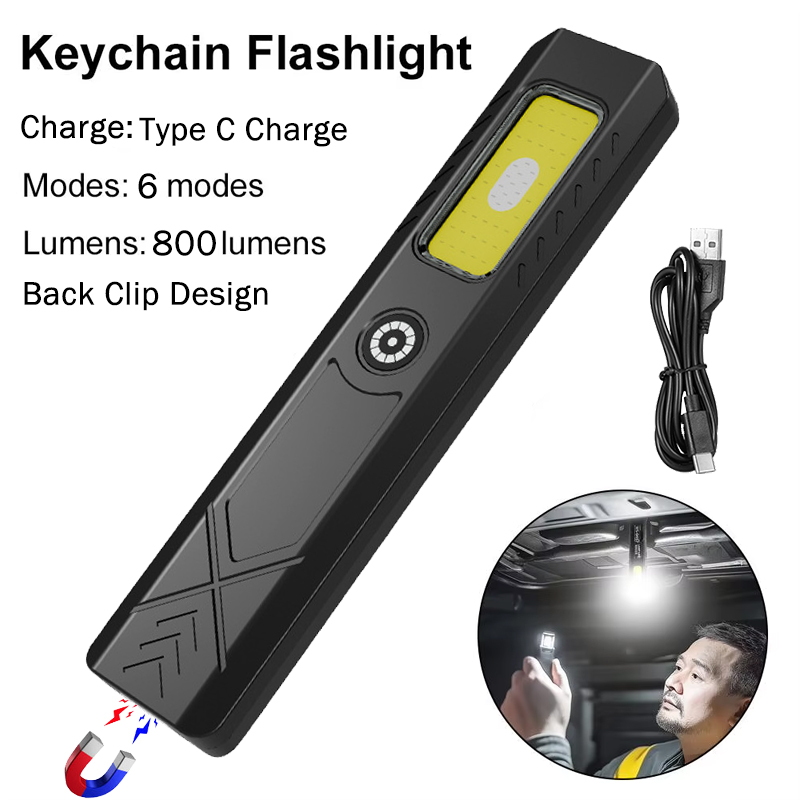 LED Hat Clip Flashlight USB-C  - Mini Electronics Gadgets reseña y precio