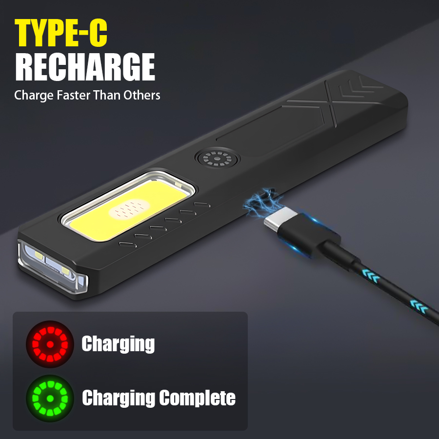 LED Hat Clip Flashlight USB-C  - Mini Electronics Gadgets reseña y precio