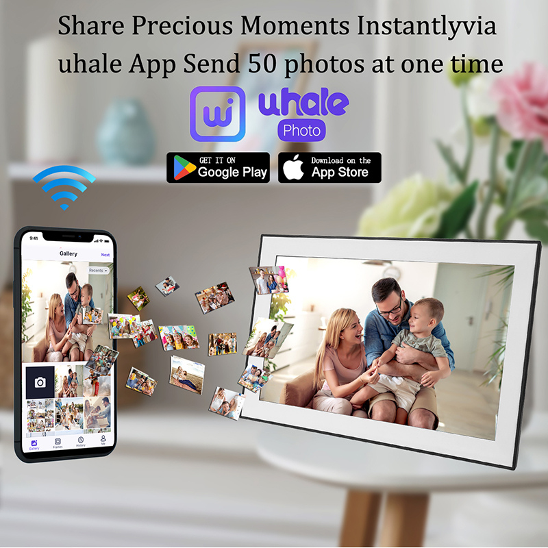 15.6 inch built in 32GB WiFi L - Digital Photo Frame Wifi reseña y precio