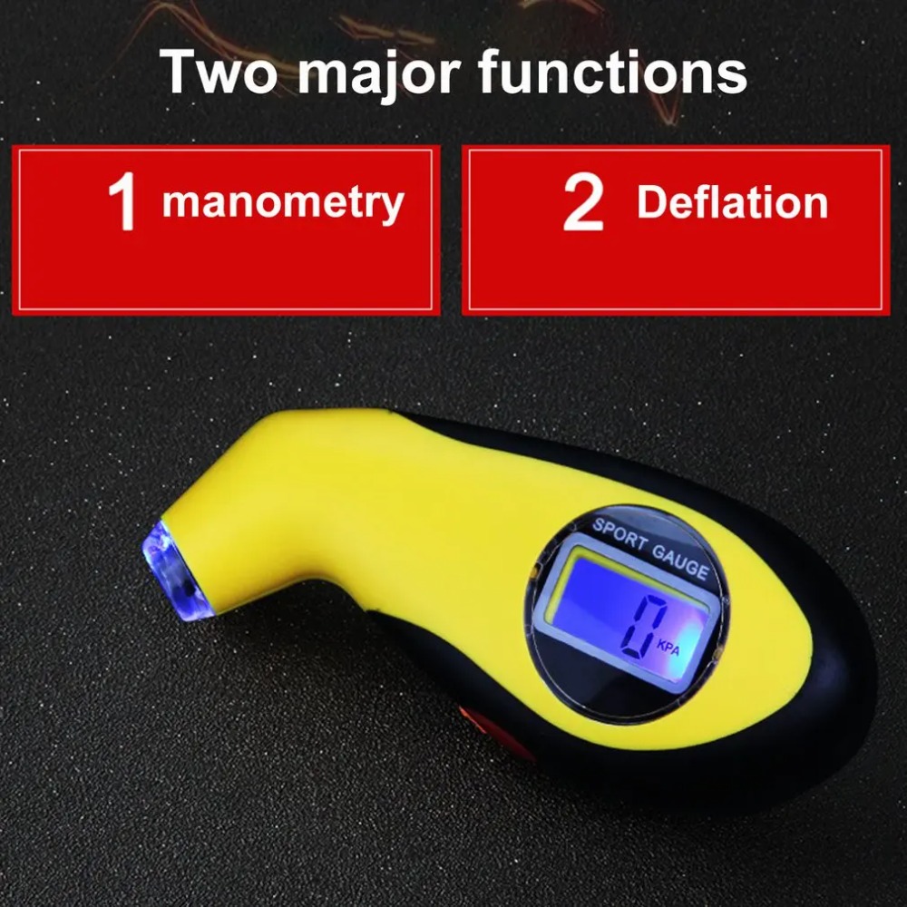 LCD Electronic Tire Pressure G - Electronics Stuff reseña y precio