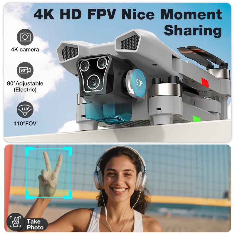 L017 Pro Drone Mini Foldable Q - Electronics And Gadgets H reseña y precio