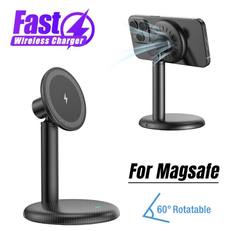 Desktop Magnetic Phone Stand F - Magnetic Charging Cable reseña y precio