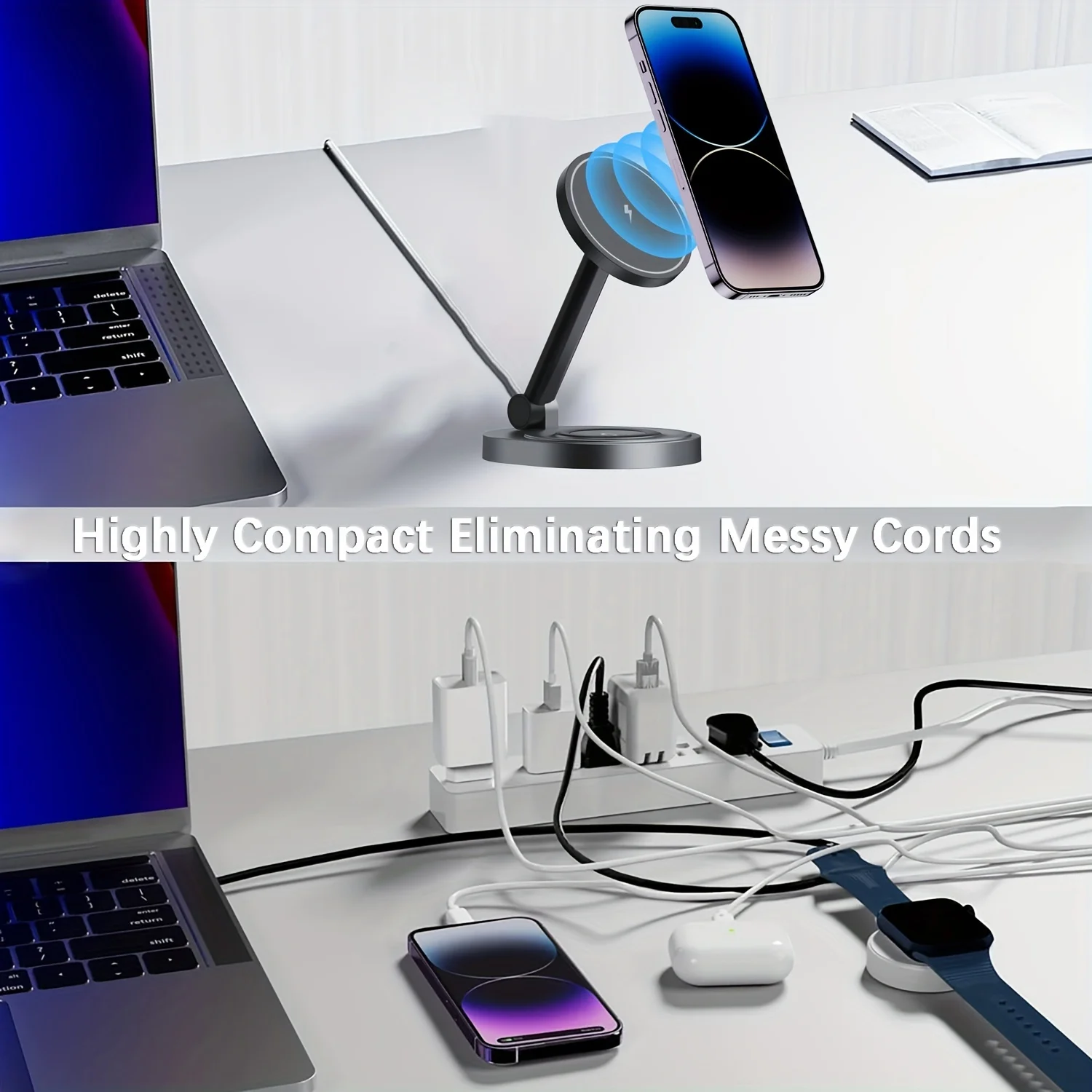 2 In 1 Magnetic Wireless Charg - Magnetic Charging Cable reseña y precio