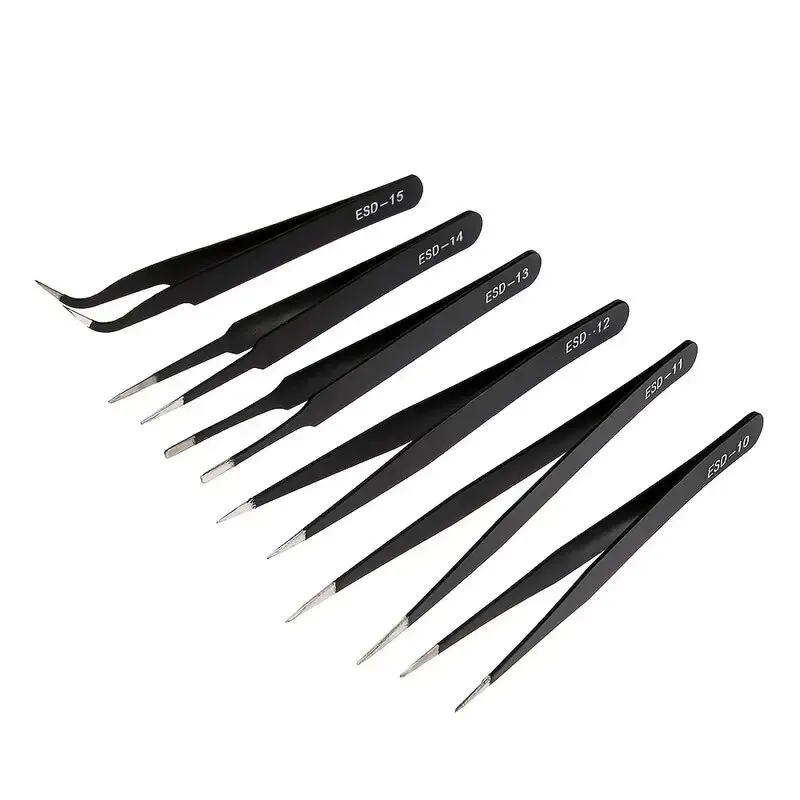 NEW 6pcs Precision Long Tweeze - Electronics Stuff reseña y precio