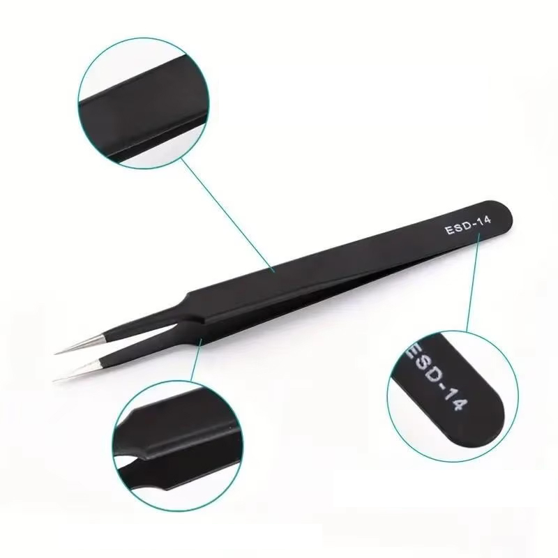 NEW 6pcs Precision Long Tweeze - Electronics Stuff reseña y precio