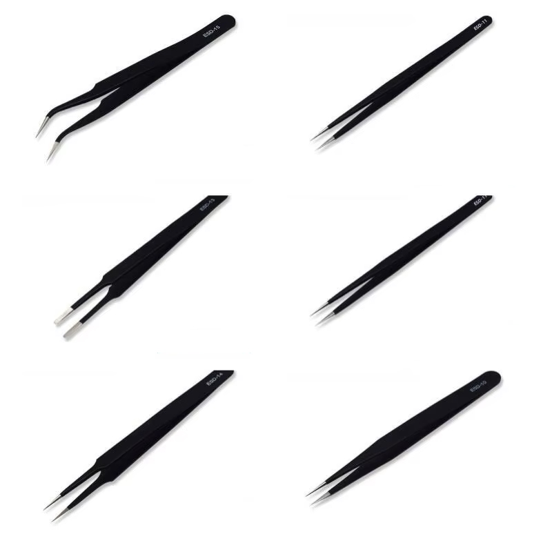 NEW 6pcs Precision Long Tweeze - Electronics Stuff reseña y precio