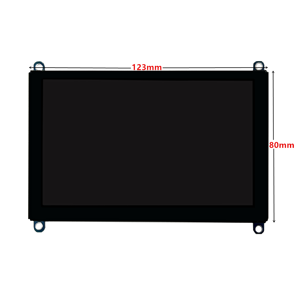 5-inch 800x480 LCD display cap - Mini Pc Windows reseña y precio