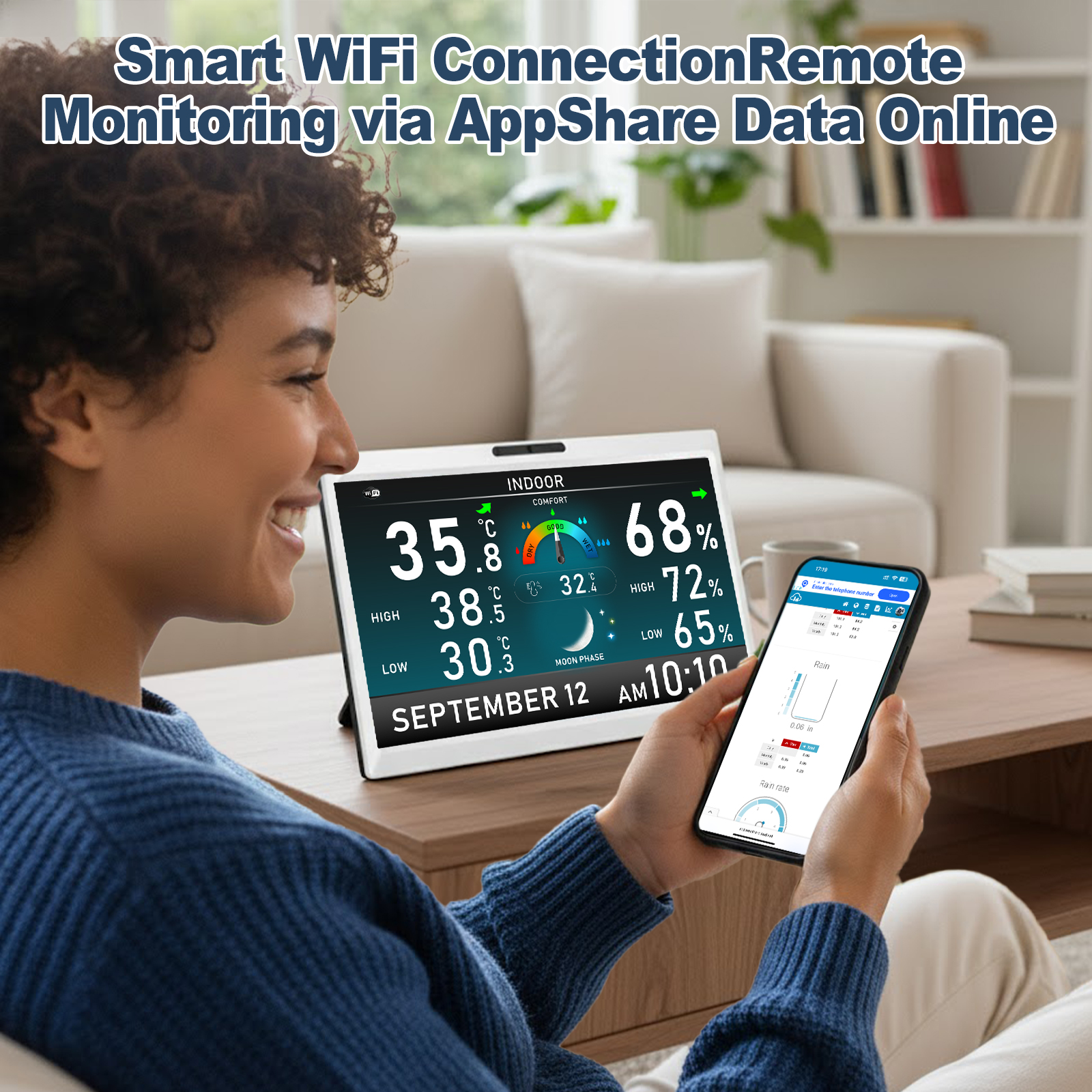 10.1 Inch HD TFT Display WiFi  - Digital Photo Frame Wifi reseña y precio