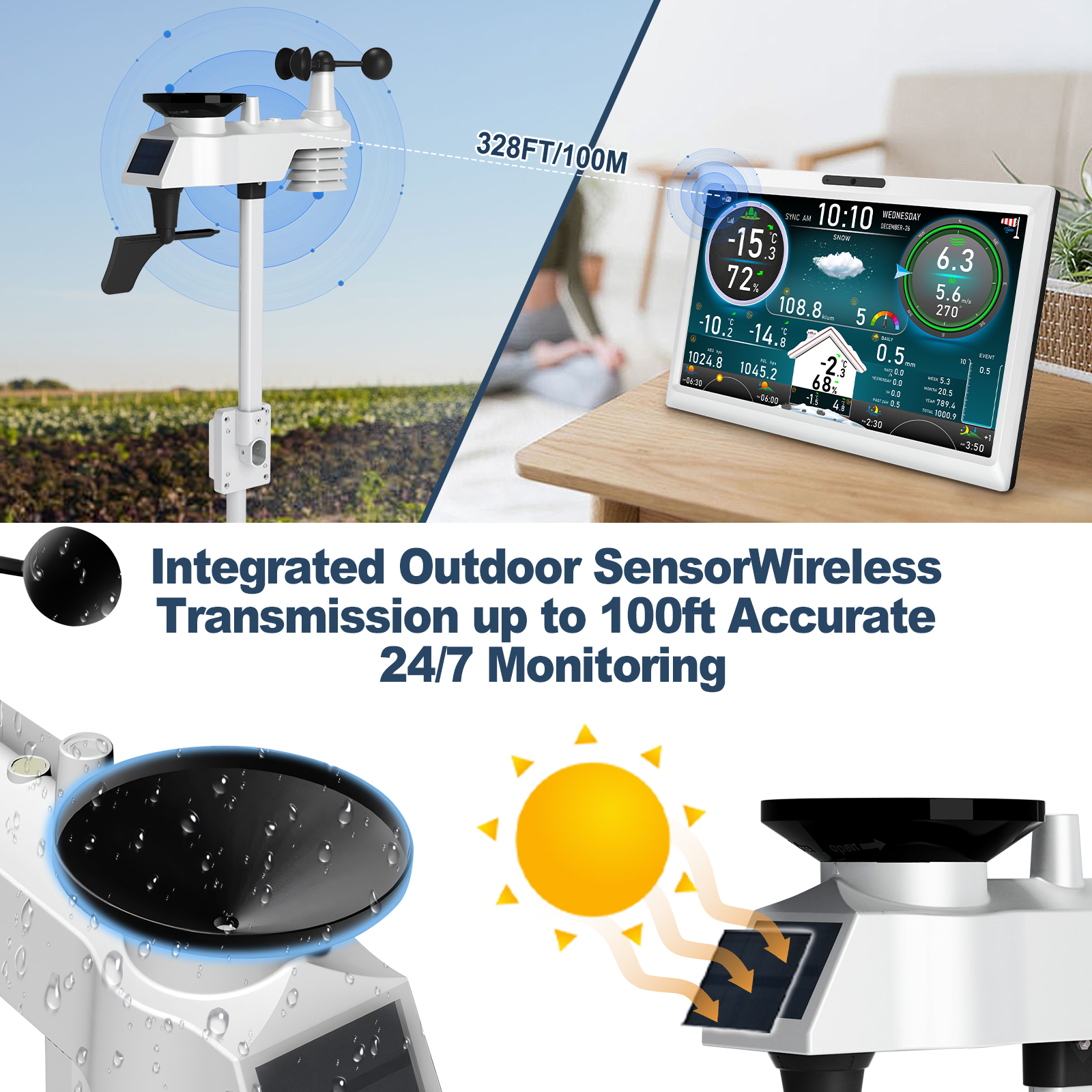 10.1 Inch HD TFT Display WiFi  - Digital Photo Frame Wifi reseña y precio