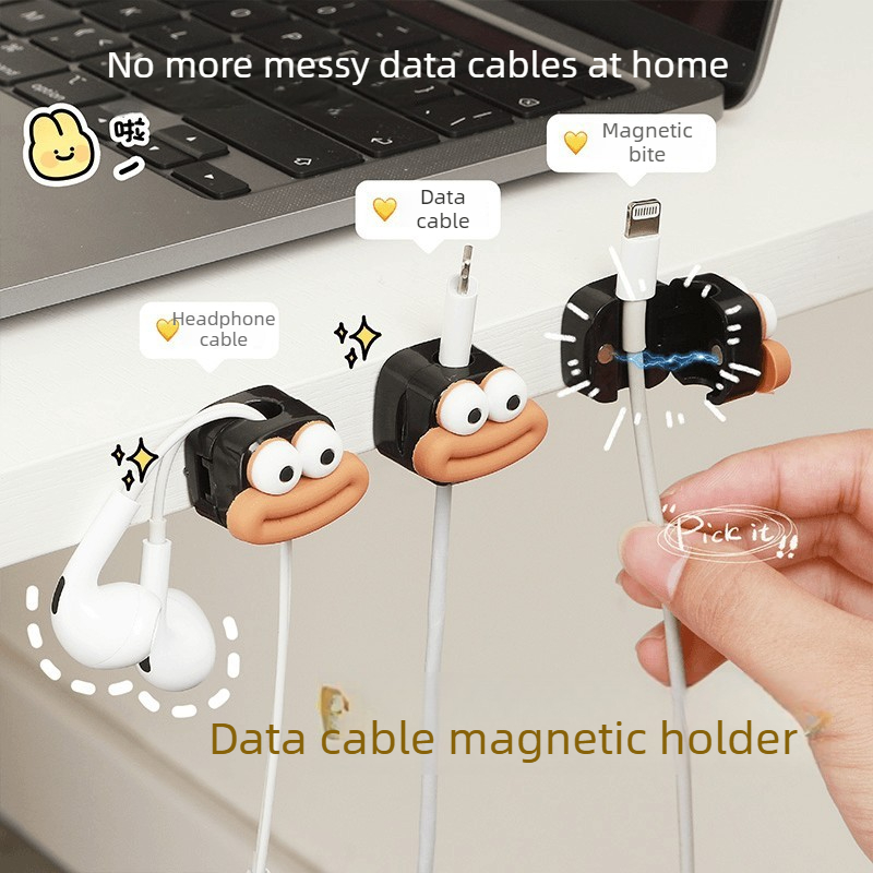 1/5/10pcs Magnetic Cable Clips - Magnetic Charging Cable reseña y precio