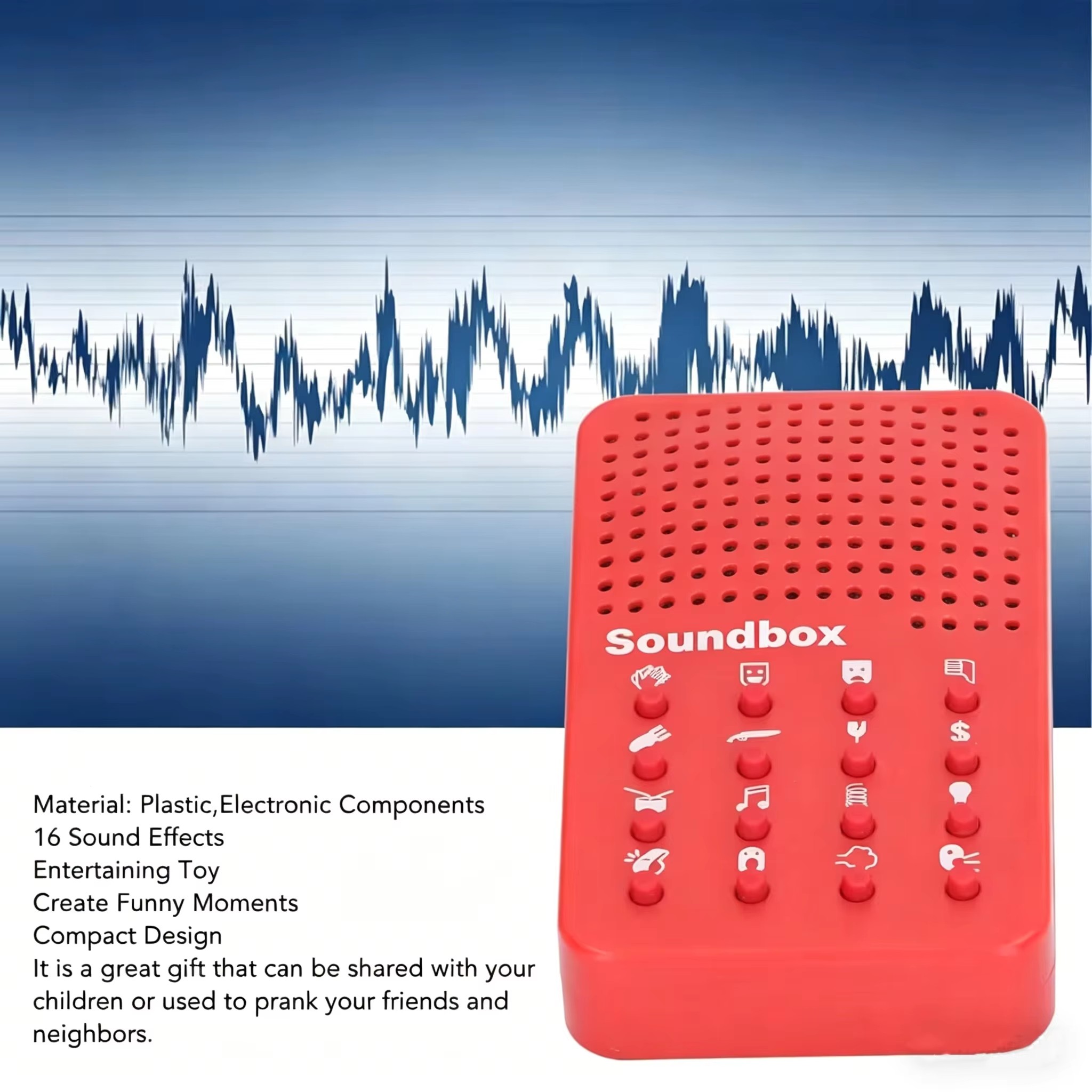 Compact Funny Sound Machine 16 - Electronics Gadgets For Gift reseña y precio