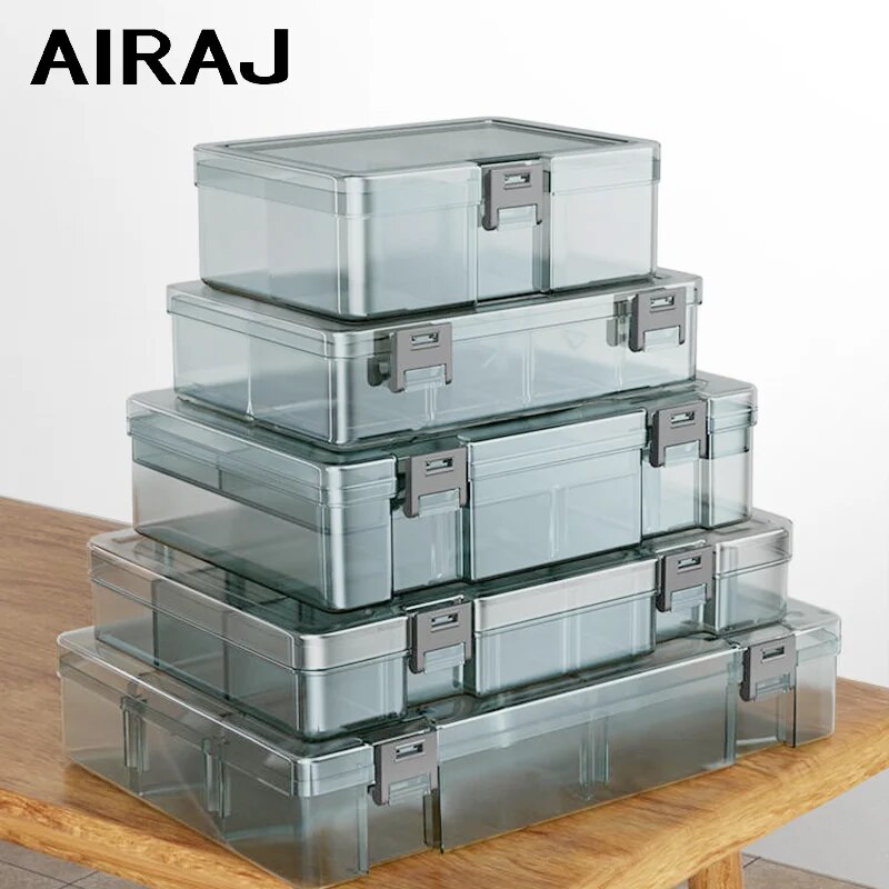AIRAJ Plastic Tool Parts Box S - Electronics Gadgets And Accessories reseña y precio